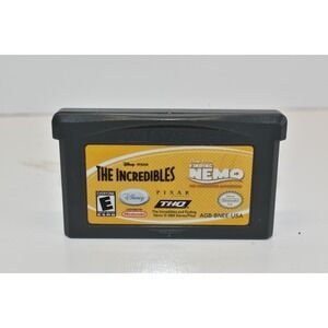 Finding Nemo & The Incredibles: Double Pack (Nintendo Game Boy Advance, 2007)
